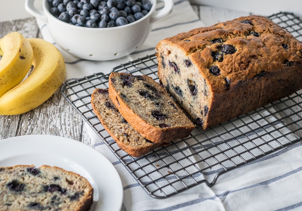 Brown Butter Blueberry Banana Bread Recipe | HeyFood — heyfoodapp.com