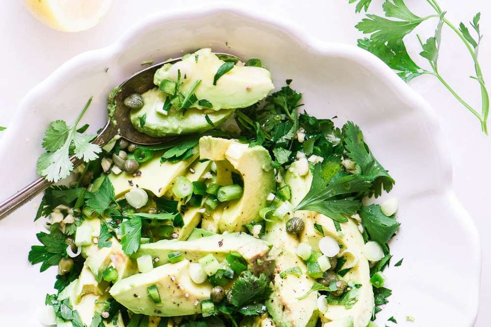 Avocado and Herb Salad Recipe | HeyFood — heyfoodapp.com