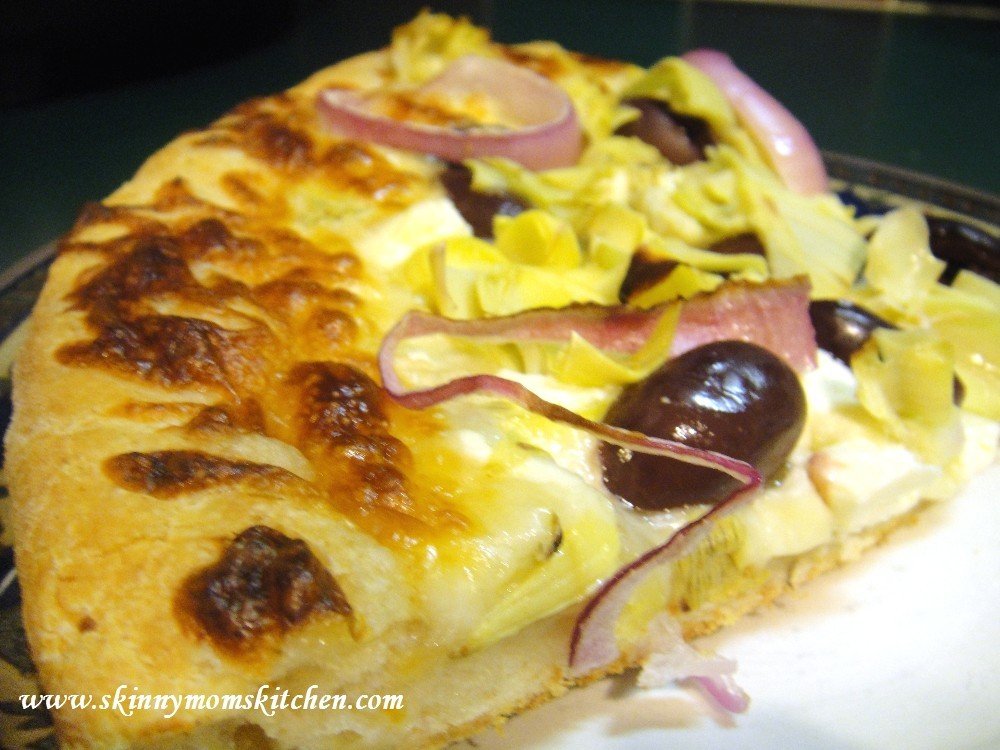 Homemade Greek Pizza Recipe | HeyFood — heyfoodapp.com