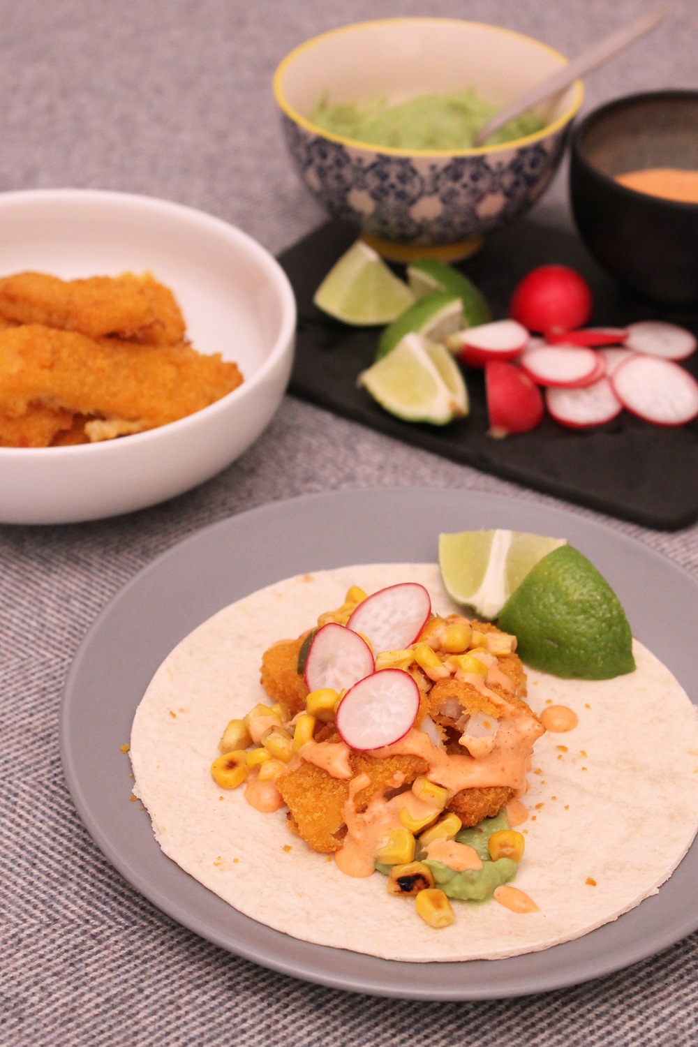 Lazy Fish Tacos  Recipe | HeyFood — heyfoodapp.com