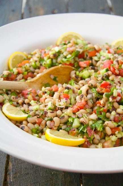 Spicy Black-Eyed Pea Salad Recipe | HeyFood — heyfoodapp.com