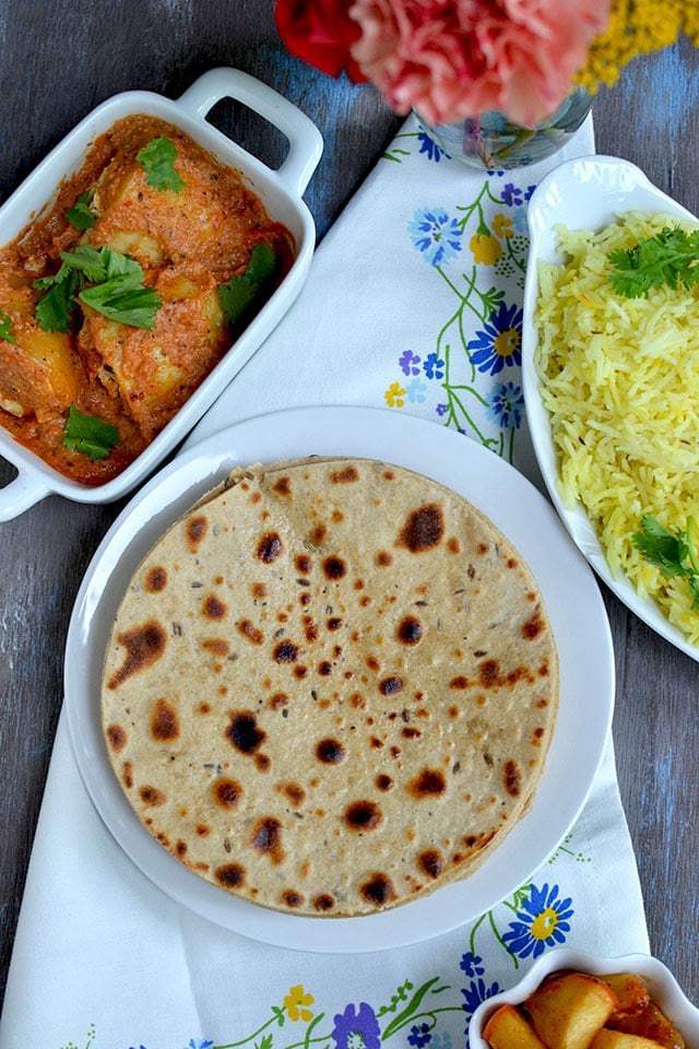 Kashmiri Roti Recipe | HeyFood — heyfoodapp.com