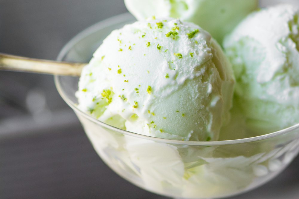 Lime Chiffon Ice Cream Recipe | HeyFood — heyfoodapp.com