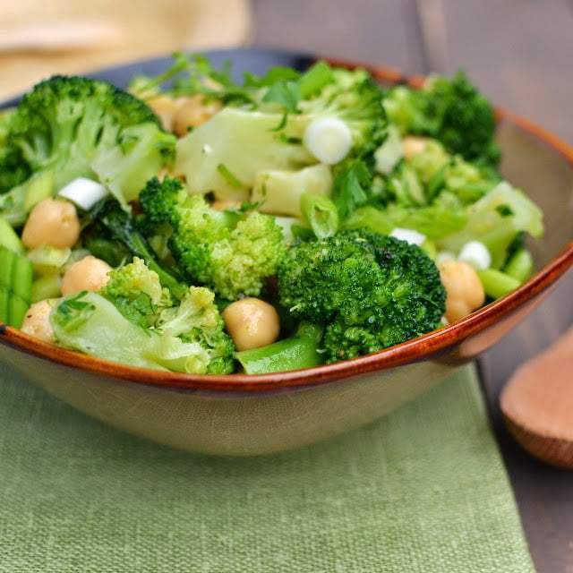 Broccoli Chickpea Salad Recipe | HeyFood — heyfoodapp.com