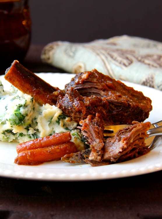 Stout Braised Beef Short Ribs and Colcannon Recipe | HeyFood — heyfoodapp.com