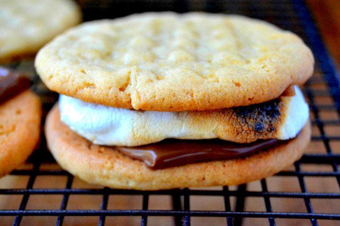 Peanut Butter Cookie S’mores Recipe | HeyFood — heyfoodapp.com