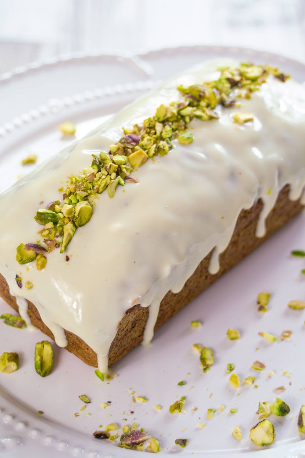 Courgette and Lemon Loaf Cake with Maple Icing Recipe | HeyFood — heyfoodapp.com