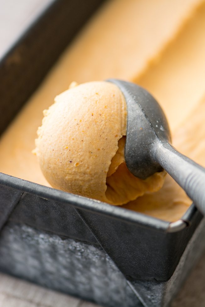 No Churn Pumpkin Spice Ice Cream Recipe | HeyFood — heyfoodapp.com