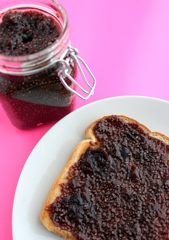 30 Minute Cherry Chia Jam Recipe | HeyFood — heyfoodapp.com