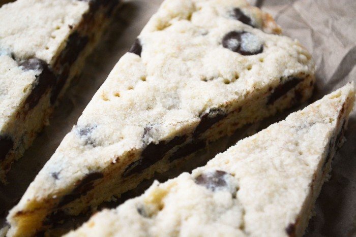 Bittersweet Chocolate Chip Shortbread Recipe | HeyFood — heyfoodapp.com