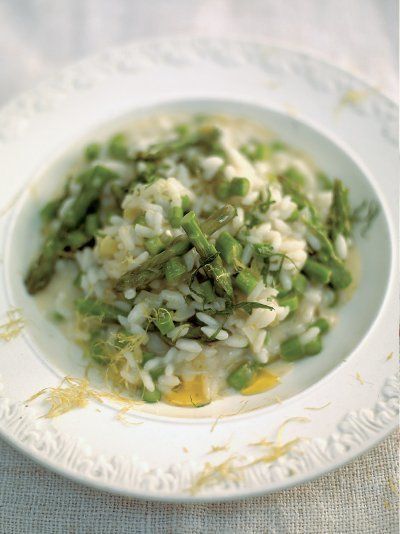 Asparagus, Mint & Lemon Risotto Recipe | HeyFood — heyfoodapp.com