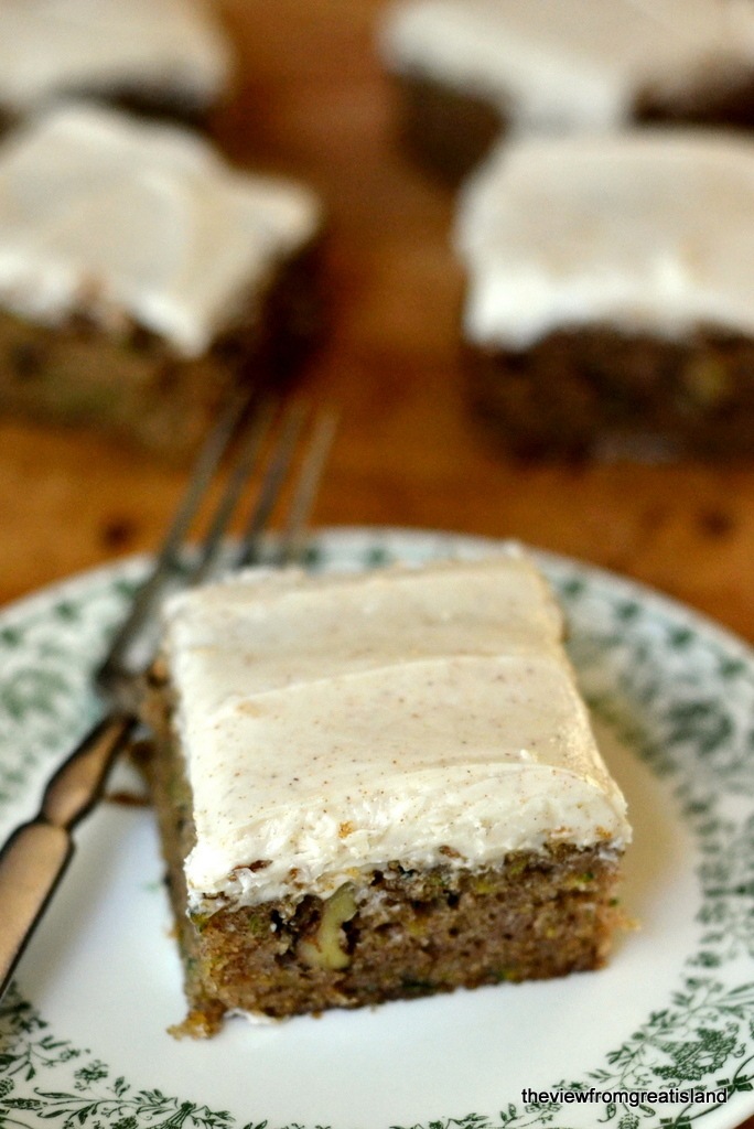  Zucchini Cake with Browned Butter Frosting Recipe | HeyFood — heyfoodapp.com