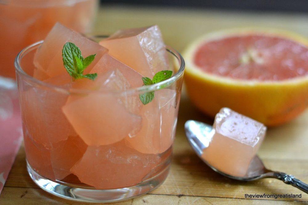 Homemade Fresh Grapefruit or Pomegranate ‘Jello’ Recipe | HeyFood — heyfoodapp.com
