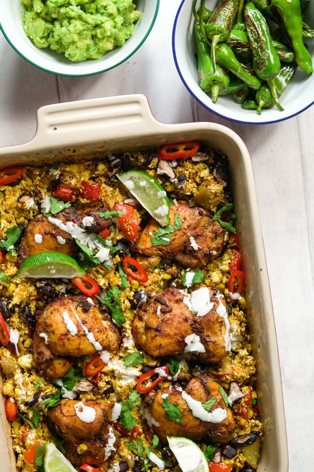 Mexican Chicken and Cauliflower Rice Recipe | HeyFood — heyfoodapp.com
