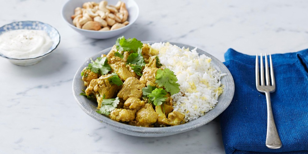 Kickin’ Keralan Cauliflower Curry Recipe | HeyFood — heyfoodapp.com