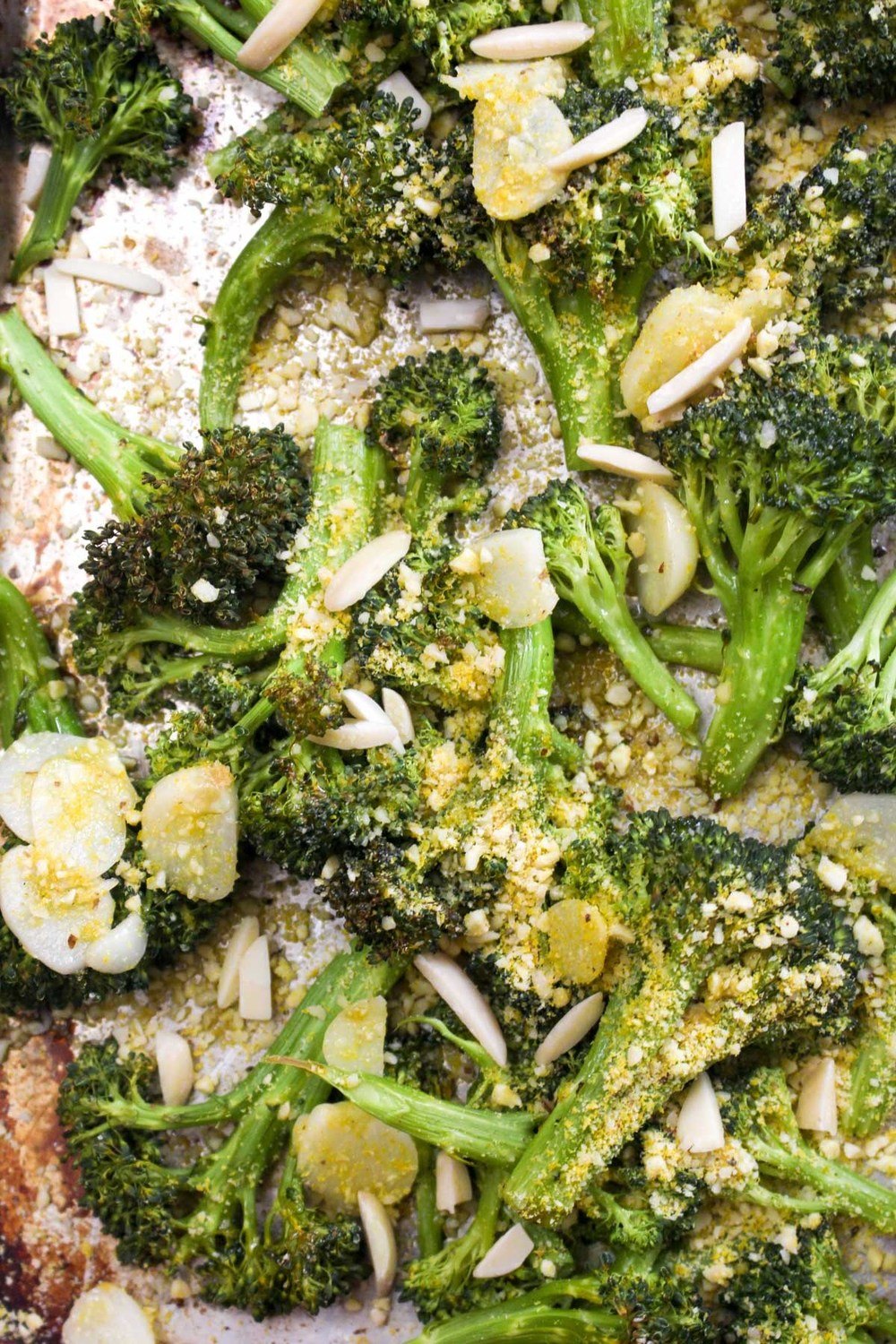 Parmesan Garlic Roasted Broccoli Recipe | HeyFood — heyfoodapp.com