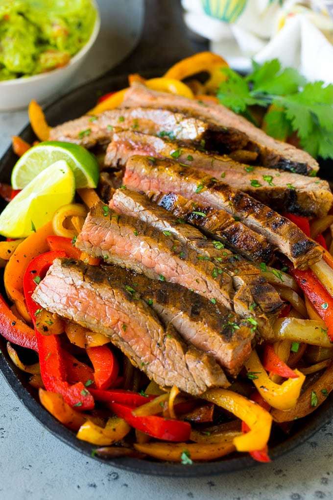 Steak Fajitas Recipe | HeyFood — heyfoodapp.com