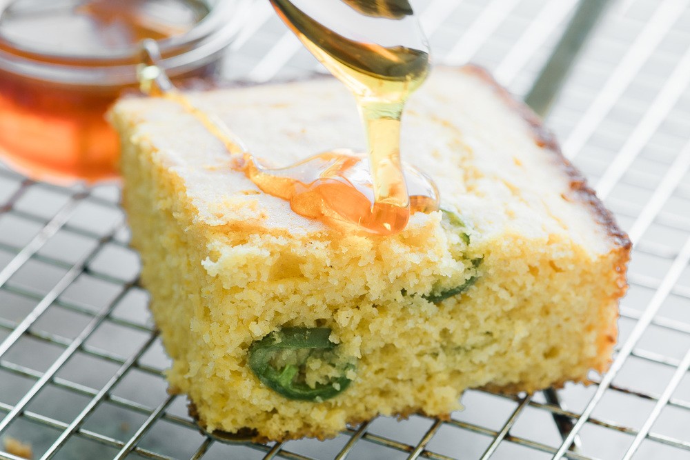 Honey Jalapeño Cornbread Recipe | HeyFood — heyfoodapp.com