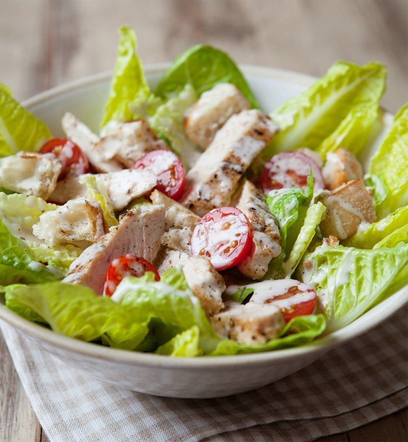 Chicken Caesar Salad Recipe | HeyFood — heyfoodapp.com