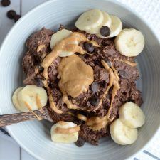 Brownie Batter Overnight Protein Oats Recipe | HeyFood — heyfoodapp.com