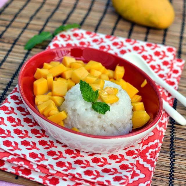 Thai Sticky Rice with Mango Recipe | HeyFood — heyfoodapp.com