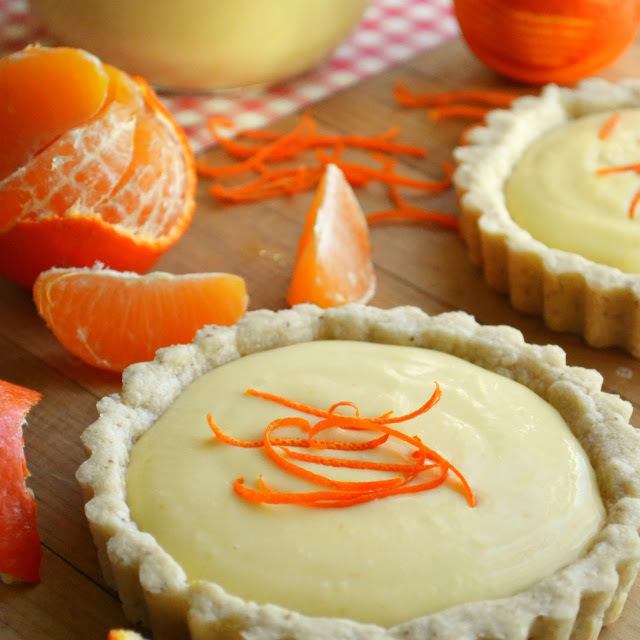 Clementine Cream Tarts Recipe | HeyFood — heyfoodapp.com