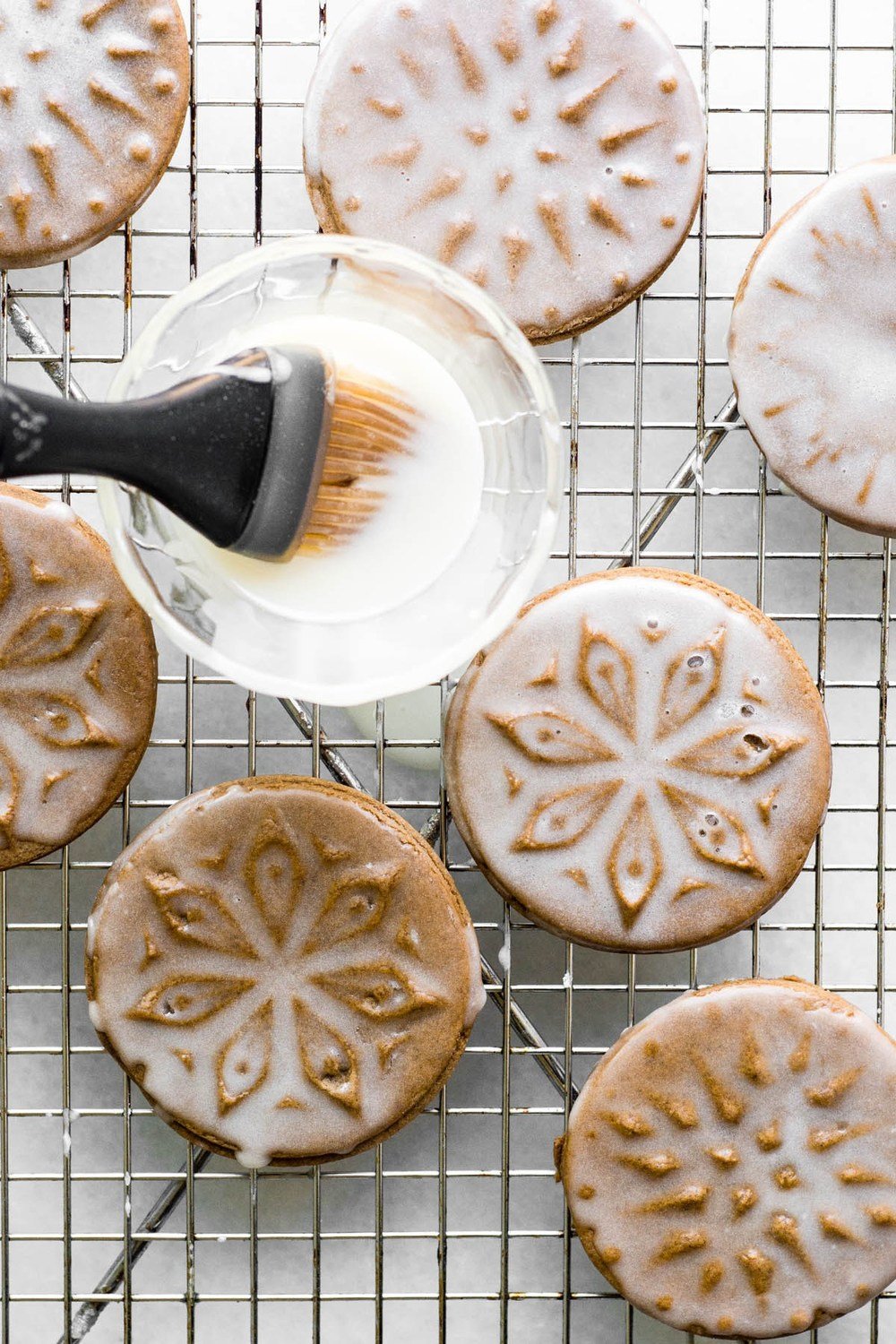 Soft Glazed Gingerbread Cookies Recipe | HeyFood — heyfoodapp.com