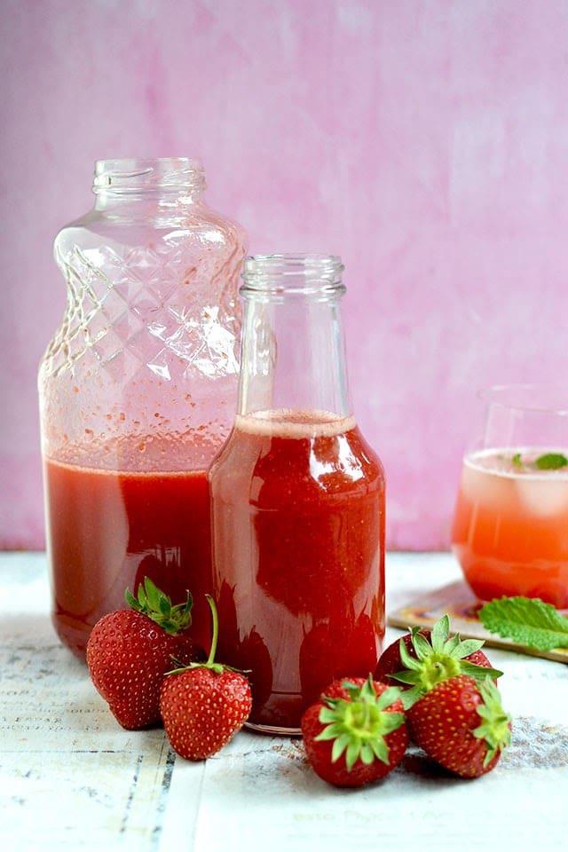Strawberry Crush (Strawberry Concentrate) Recipe | HeyFood — heyfoodapp.com