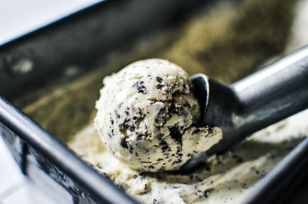 Fresh Mint Ice Cream Recipe | HeyFood — heyfoodapp.com