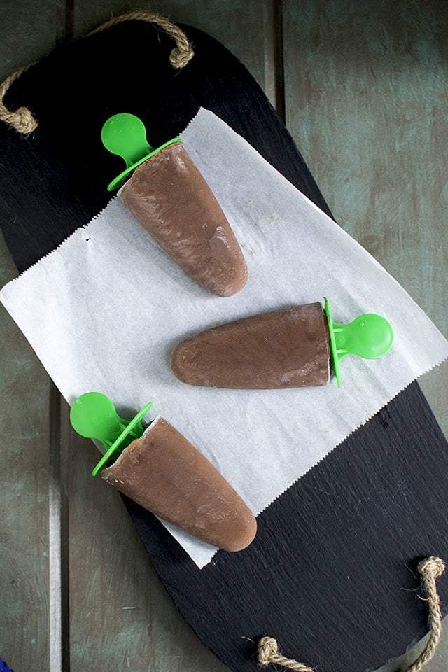 Chocolate Pudding Pops Recipe | HeyFood — heyfoodapp.com