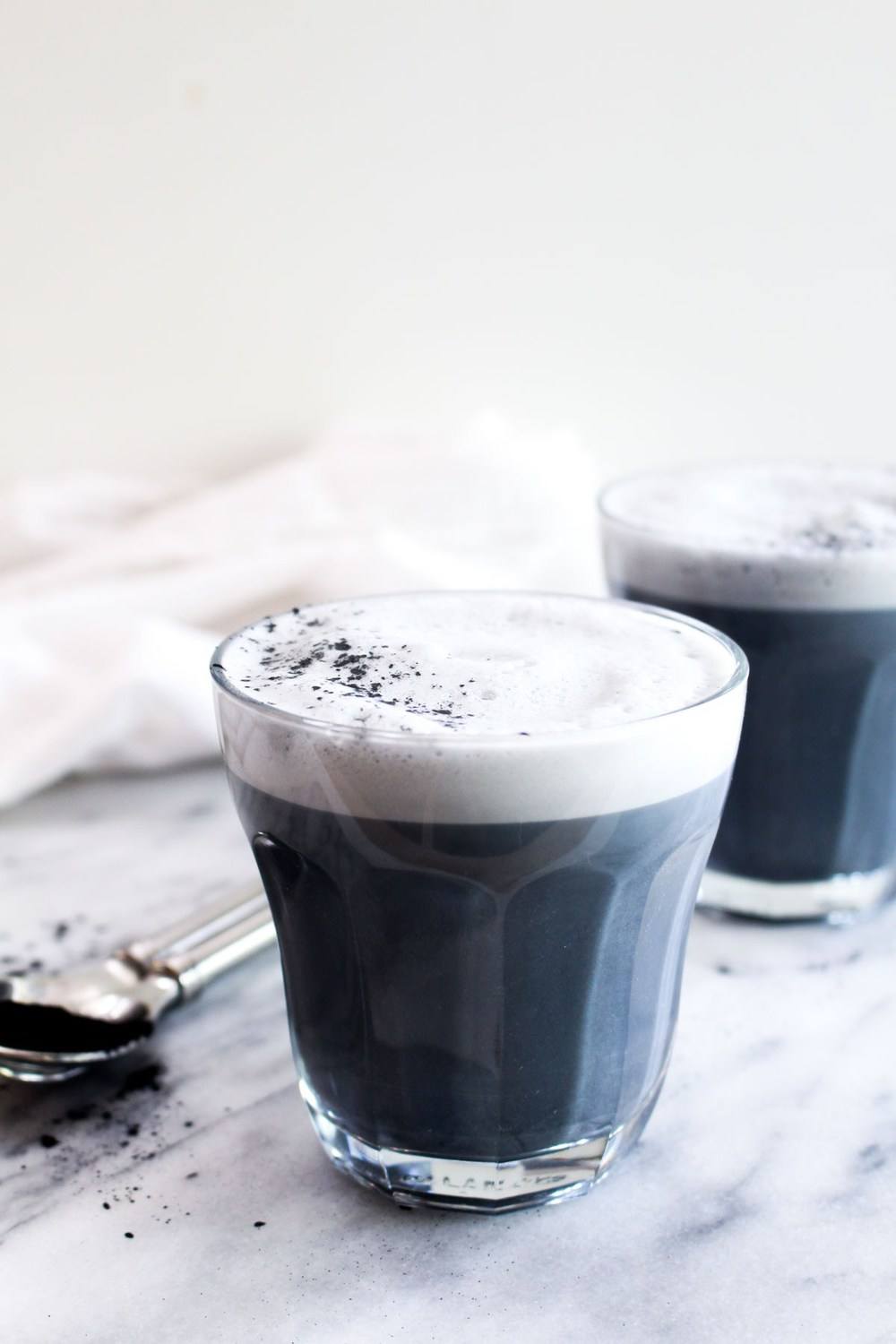 Detox Charcoal Latte Recipe | HeyFood — heyfoodapp.com