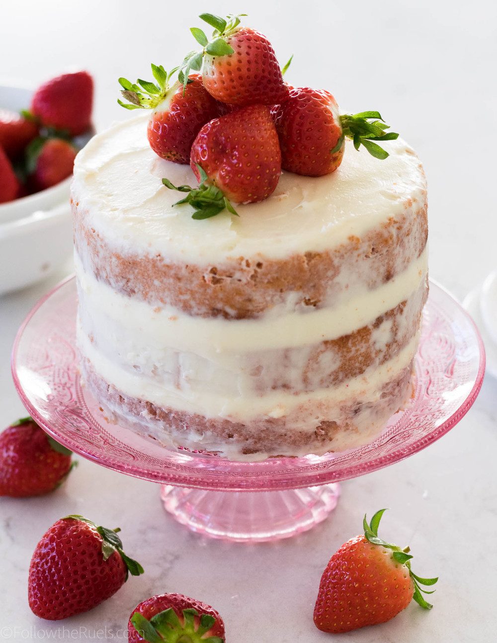 Classic Strawberry Cake Recipe | HeyFood — heyfoodapp.com