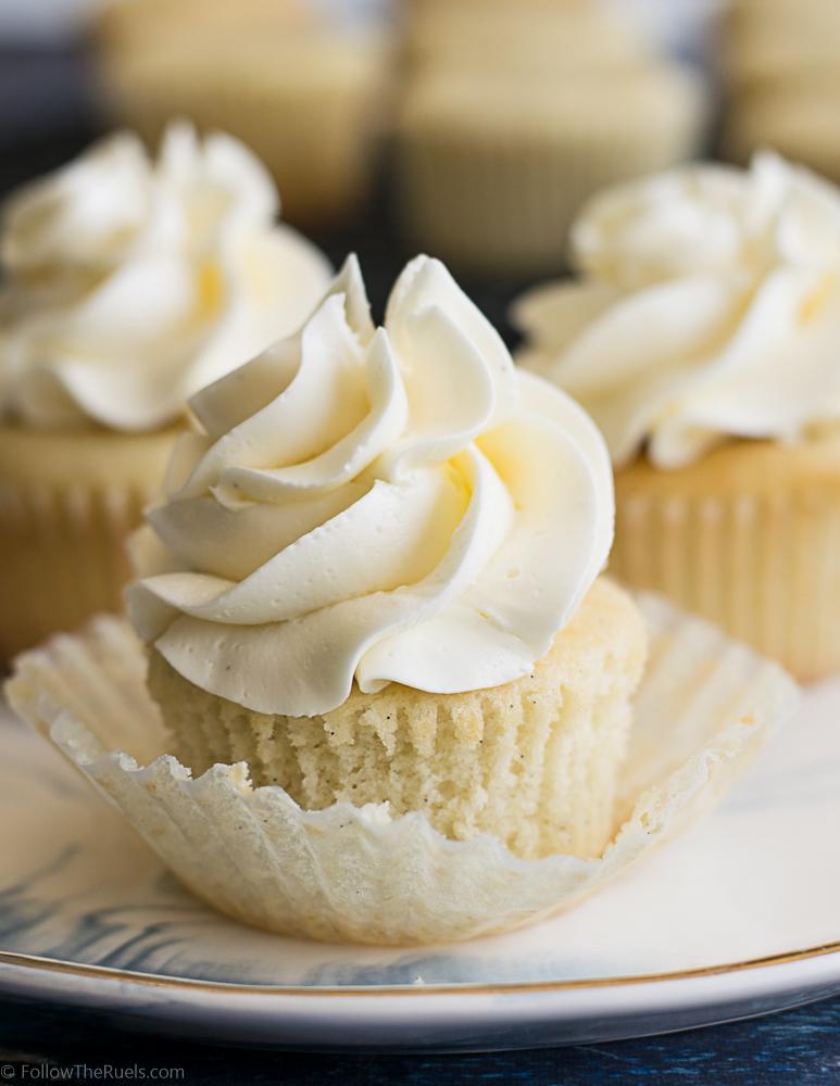 Classic Vanilla Cupcakes Recipe | HeyFood — heyfoodapp.com