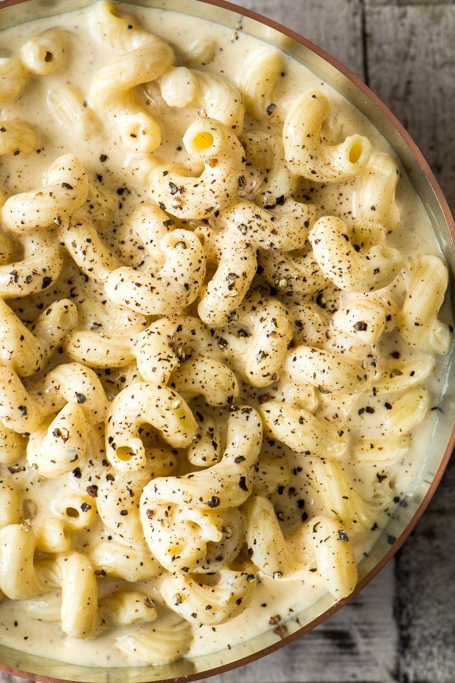 Cacio e Pepe Macaroni and Cheese Recipe | HeyFood — heyfoodapp.com