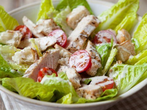 Chicken Caesar salad Recipe | HeyFood — heyfoodapp.com