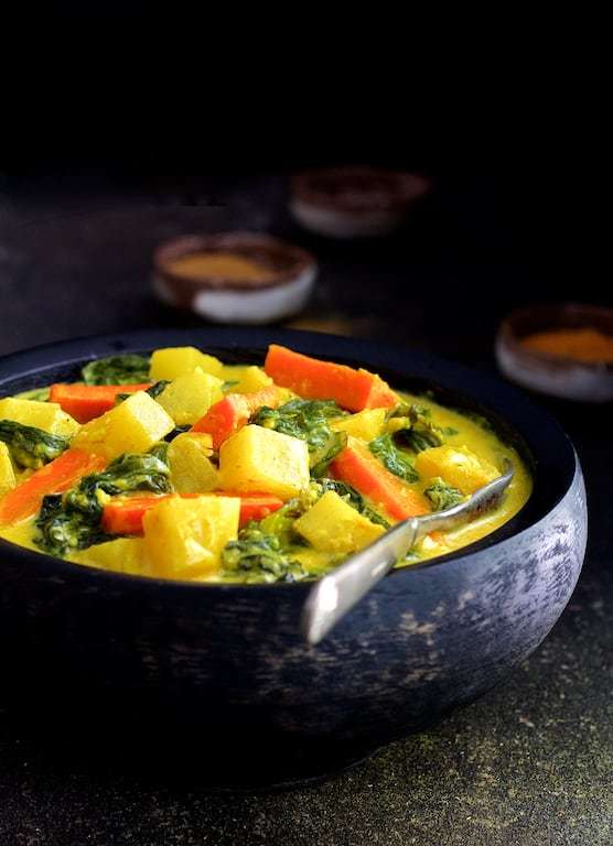 Indian Root Vegetable Curry Recipe | HeyFood — heyfoodapp.com