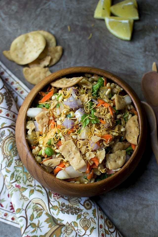 Mixed Vegetable Bhelpuri Recipe | HeyFood — heyfoodapp.com