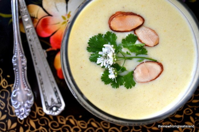 Chilled Cauliflower and Yogurt Soup Recipe | HeyFood — heyfoodapp.com