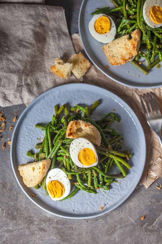 Wild Asparagus Salad Recipe | HeyFood — heyfoodapp.com