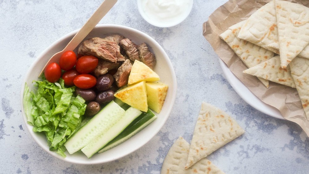 Lamb Souvlaki Bowl Recipe | HeyFood — heyfoodapp.com