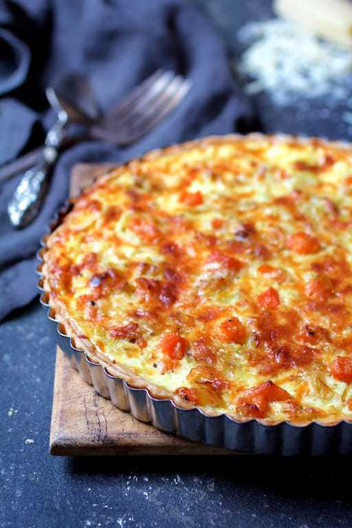 Butternut Squash Leek and Gruyere Tart Recipe | HeyFood — heyfoodapp.com