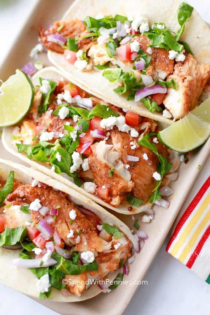 Easy Fish Tacos Recipe | HeyFood — heyfoodapp.com