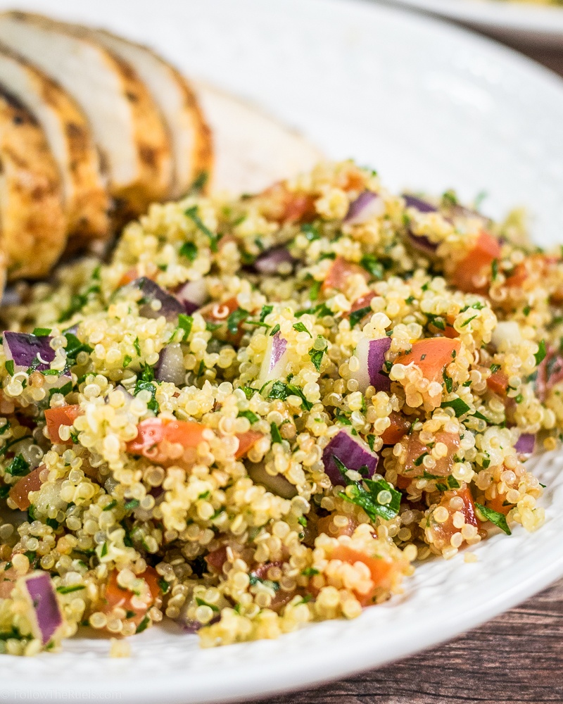 Quinoa Tabbouleh Recipe Recipe | HeyFood — heyfoodapp.com