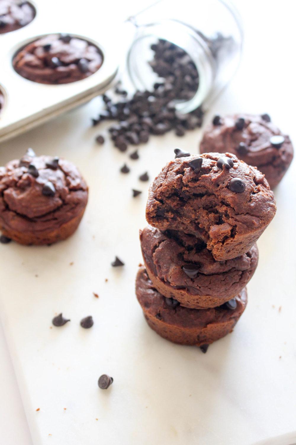 Chocolate Fudge Muffins Recipe | HeyFood — heyfoodapp.com