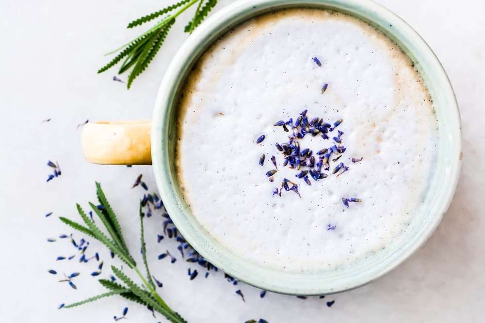 Vanilla Lavender Latte Recipe | HeyFood — heyfoodapp.com