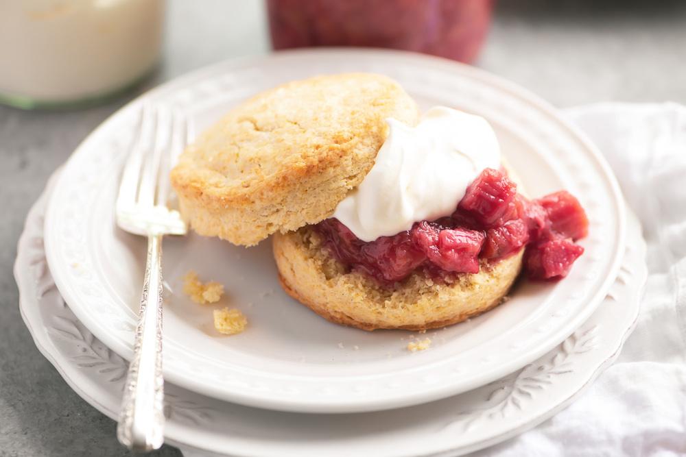 Rhubarb Shortcake (make ahead!) Recipe | HeyFood — heyfoodapp.com