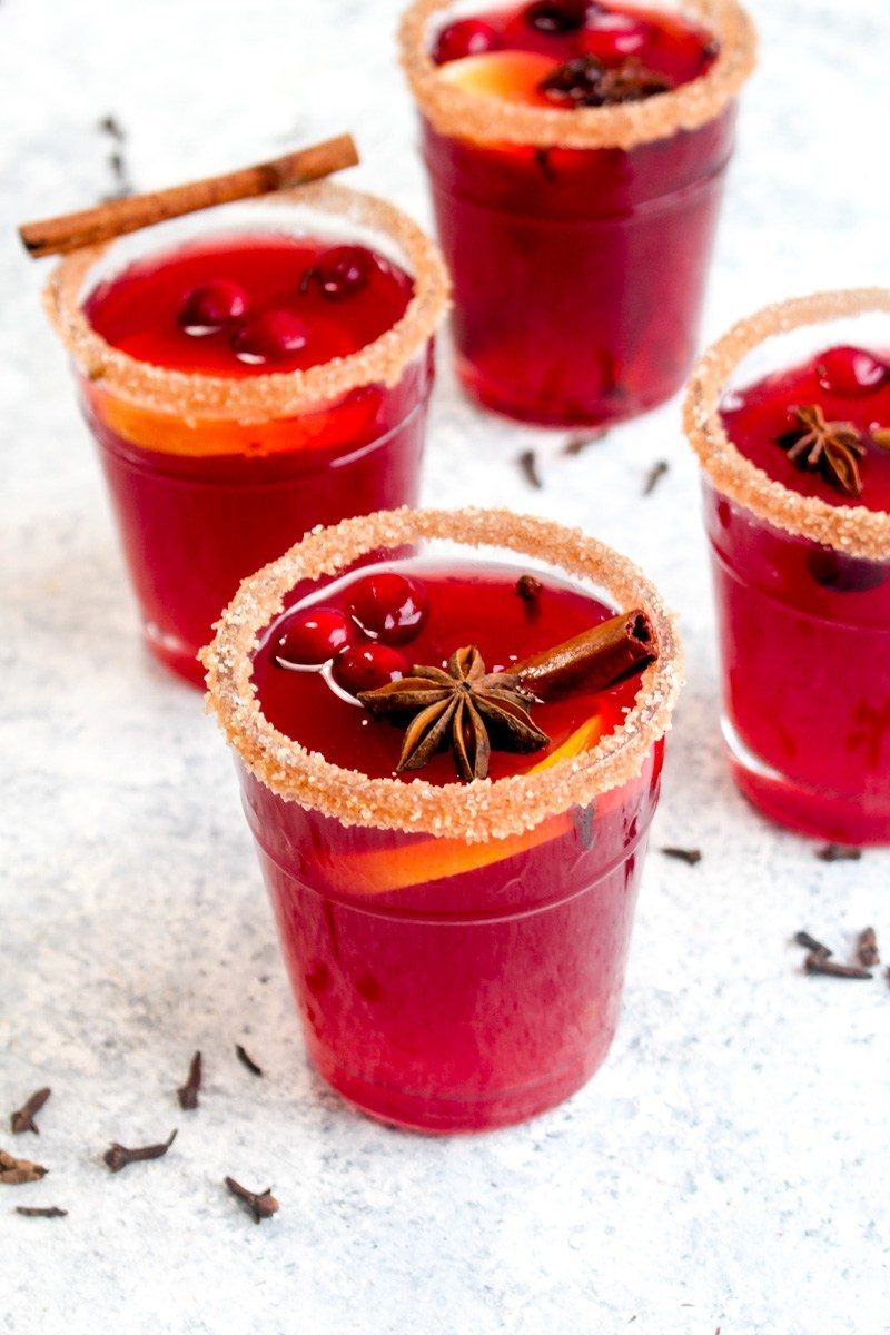 Hot Spiced Cranberry Cocktail Recipe | HeyFood — heyfoodapp.com