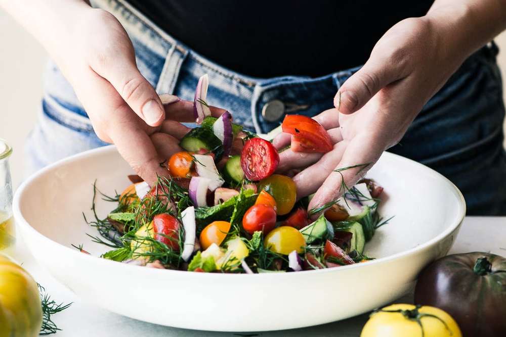 Shirazi Salad Recipe | HeyFood — heyfoodapp.com