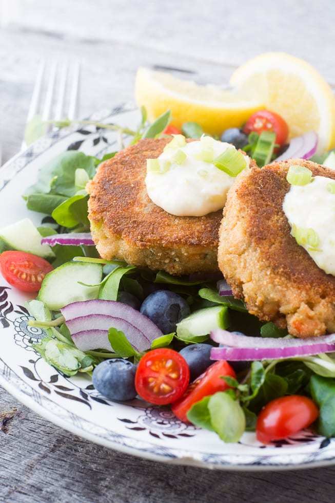 Salmon and Zucchini Burgers Recipe | HeyFood — heyfoodapp.com