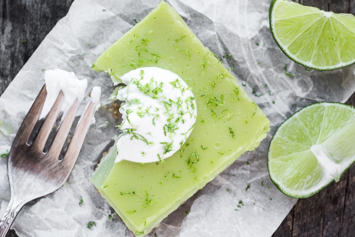 Tangy Lime Bars Recipe | HeyFood — heyfoodapp.com